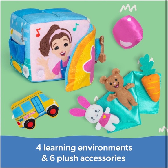 Ms. Rachel Surprise Learning Box Plush Sensory Toy New Sealed Ages 3 Months+ - Picture 2 of 12